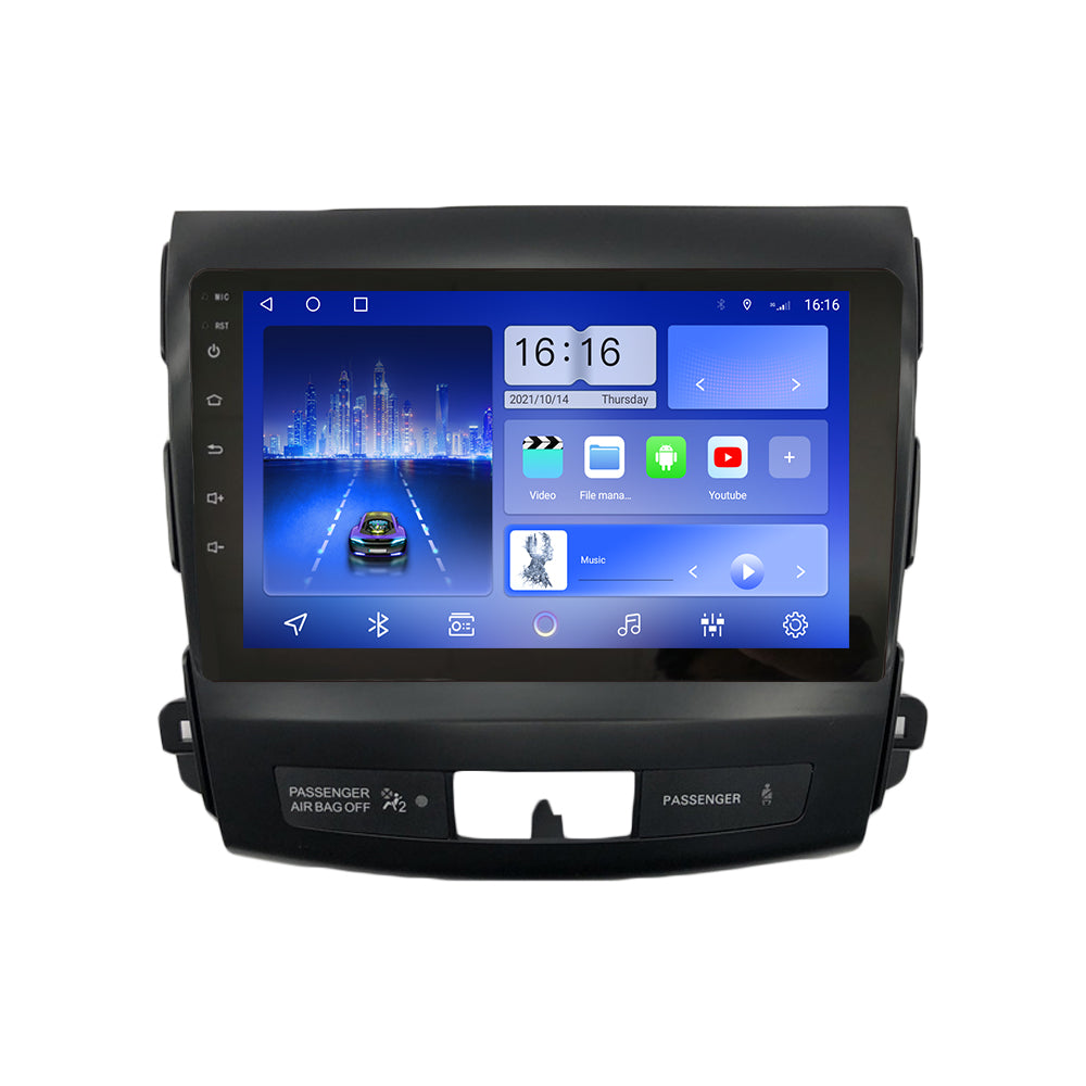 Android 10 9-inch Car Stereo Navigation for Mitsubishi Outlander 2005-2012